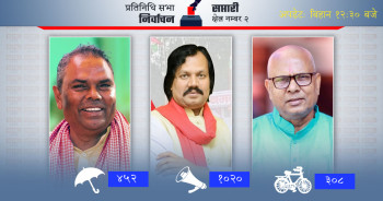 पूर्व स्वास्थ्यमन्त्री उपेन्द्र यादवले  बढाए मत, सिके राउतको अग्रता कायमै